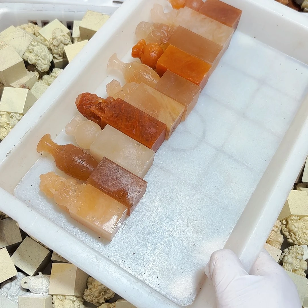 梦***追青田石印石苹果和三星也要