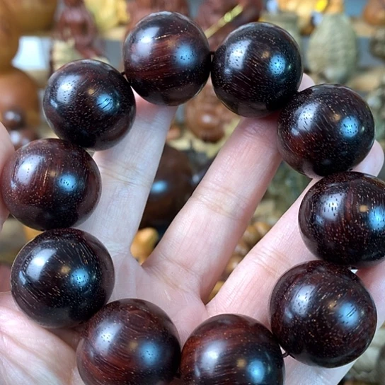 花梨木类小叶紫檀满星2.5手串