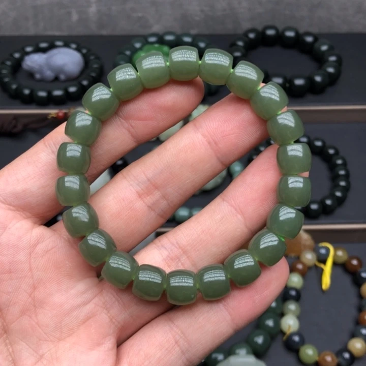 和田玉手链未镶嵌