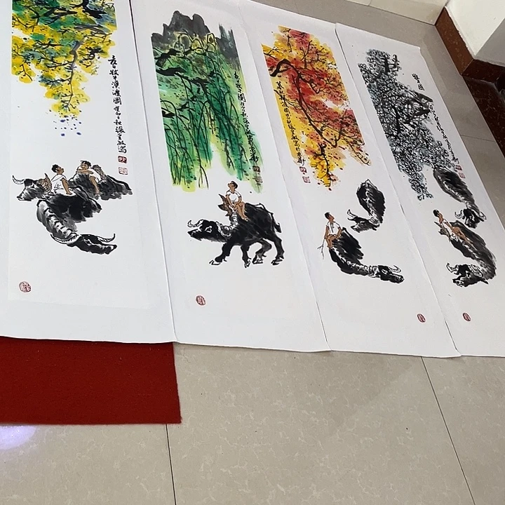 国画张圣敏先生纯手绘作品