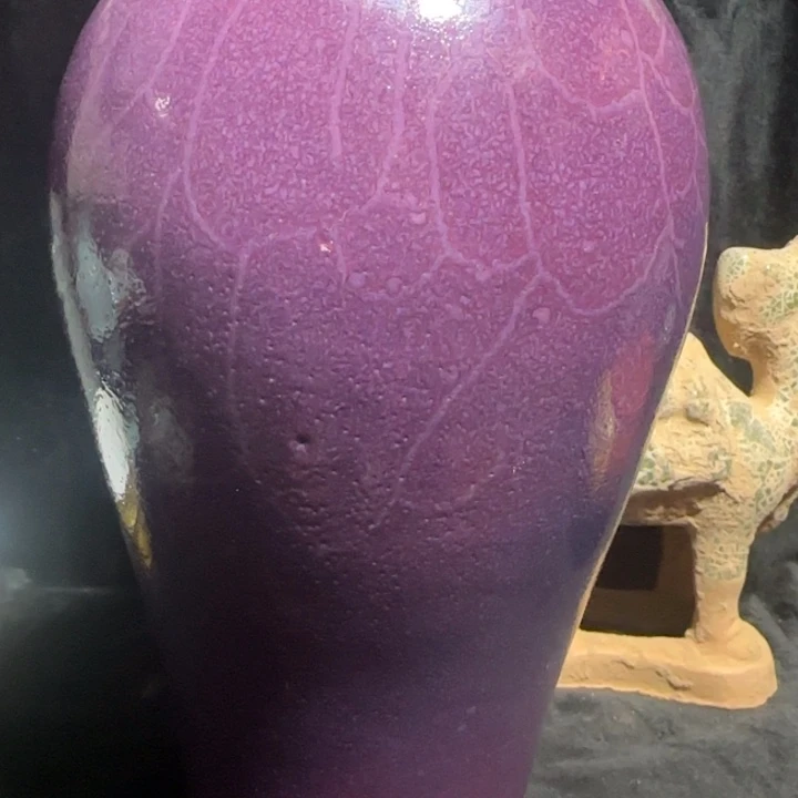 瓷器钧瓷梅瓶bcnzms