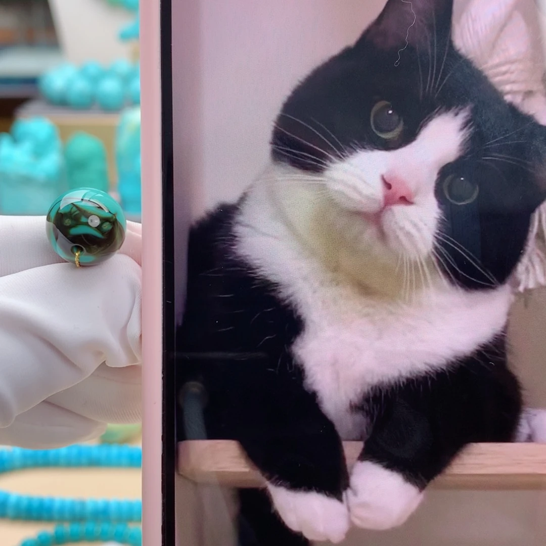 未镶嵌绿松石挂件