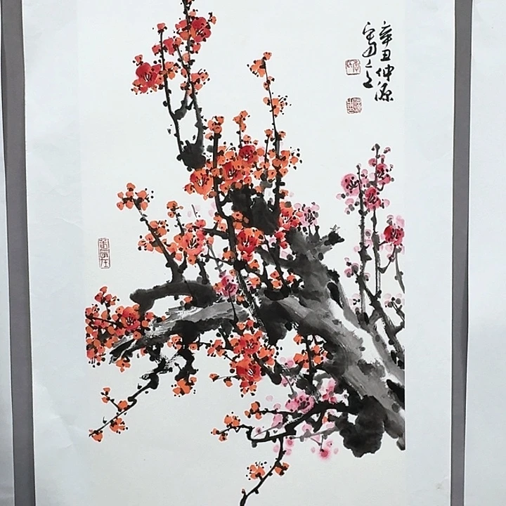 国画亲笔手绘放心去藏