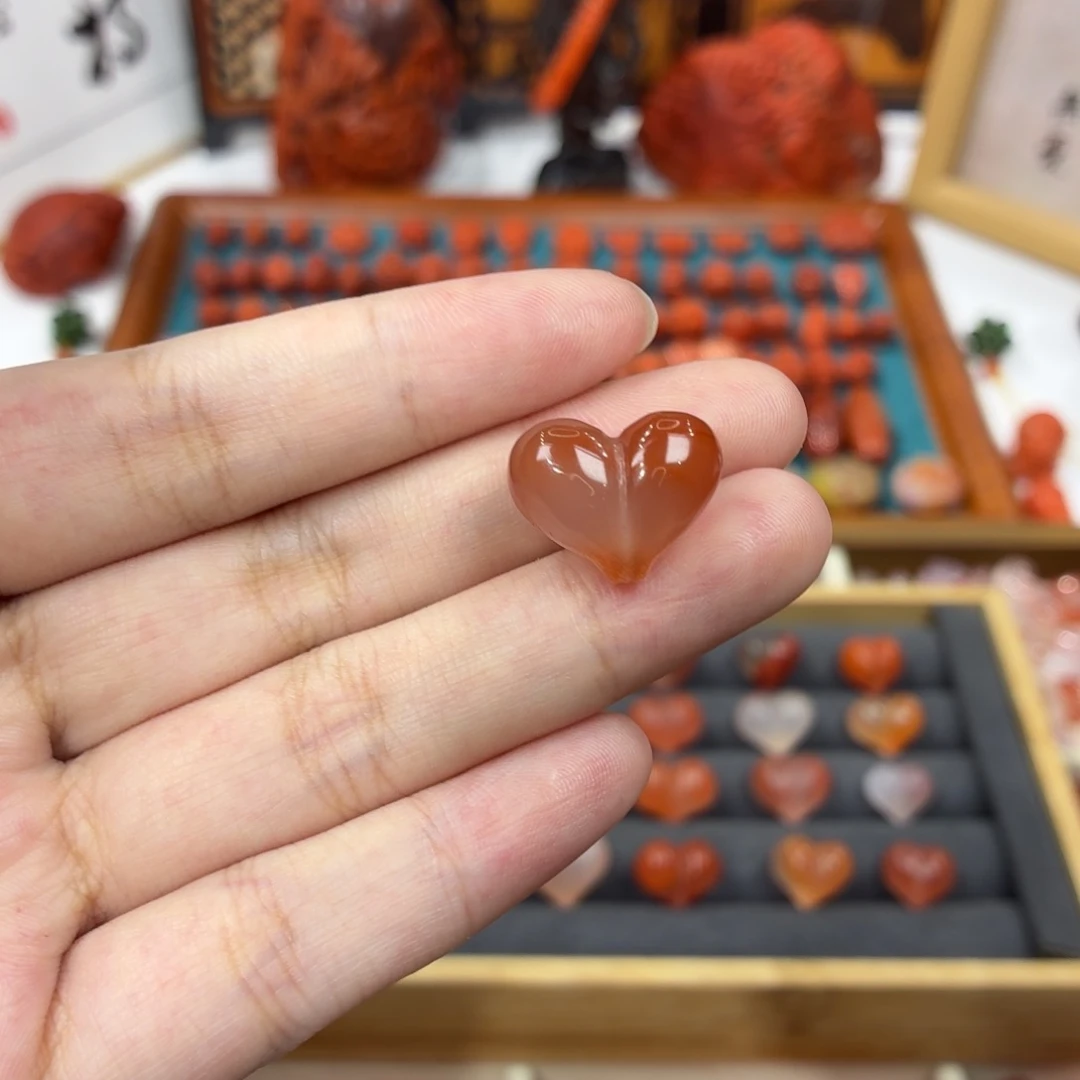 南红玛瑙未镶嵌配饰南红屁桃