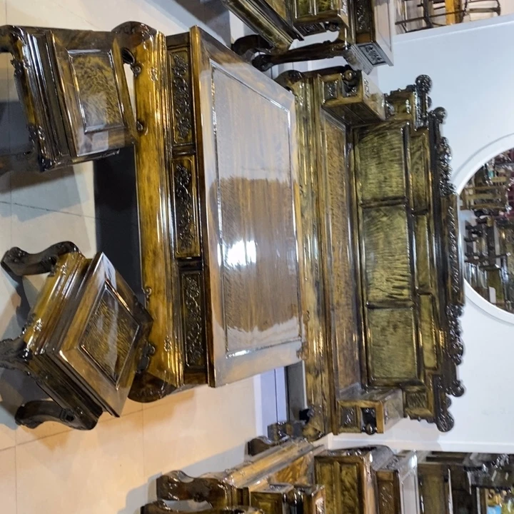 黄***河楠木财源滚滚沙发十三件套