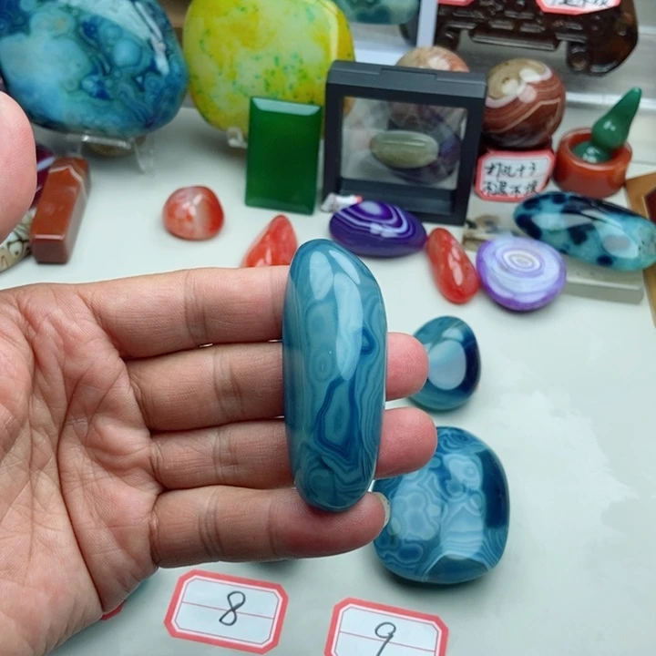 简***乐玛瑙/玉髓未镶嵌颈饰