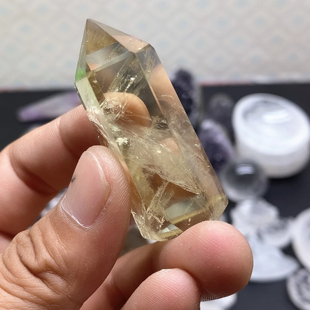 未镶嵌颈饰水晶水晶石92