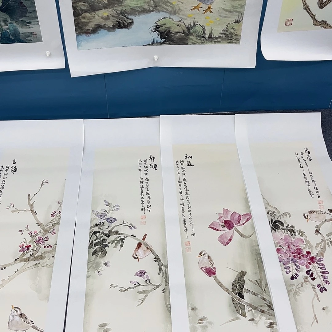 国画纯手绘作品欣赏作品
