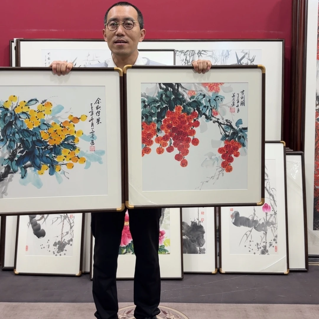 国画手绘作品60/60两幅