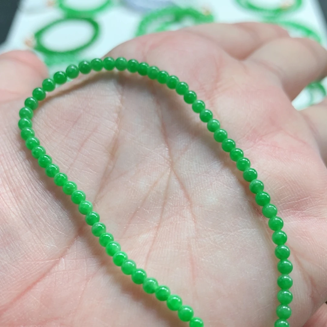 翡翠未镶嵌手链翡翠