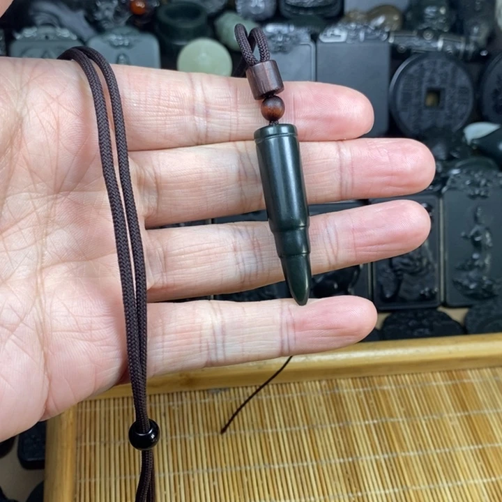 和田玉（青玉）未镶嵌颈饰