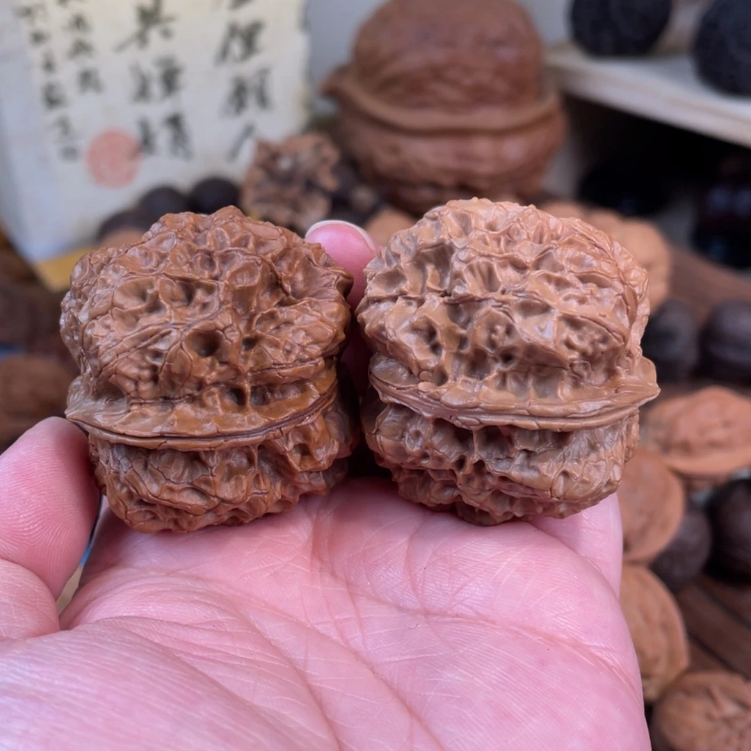 文玩核桃把件荒古蛤蟆头43