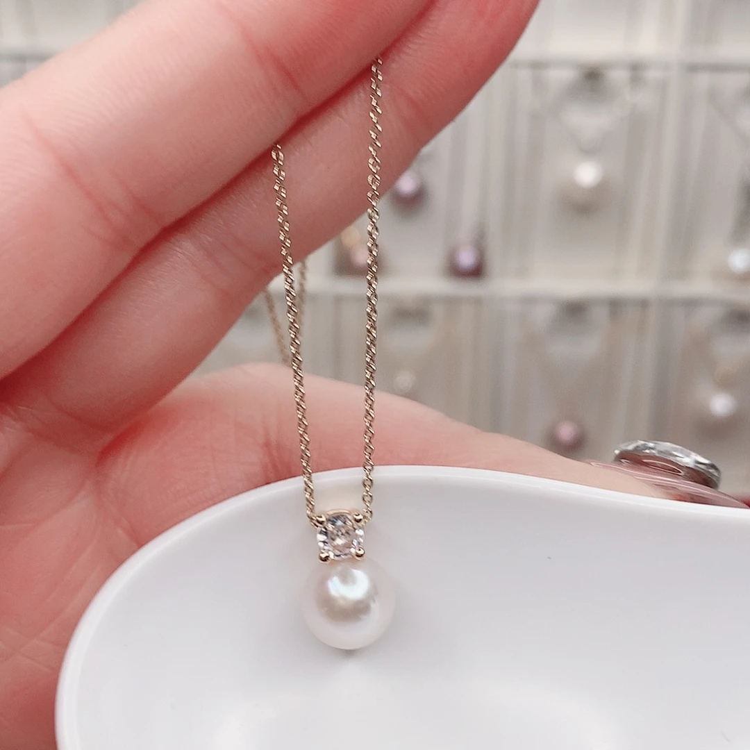 吊坠(赠链)合金淡水珍珠