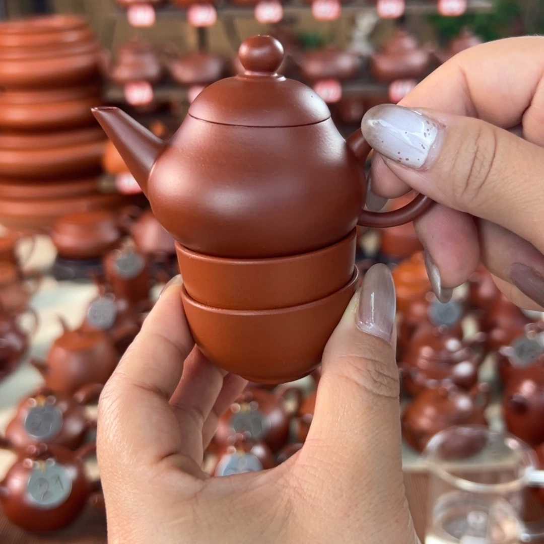 茶壶紫砂青*50毫升。。。。梨壶