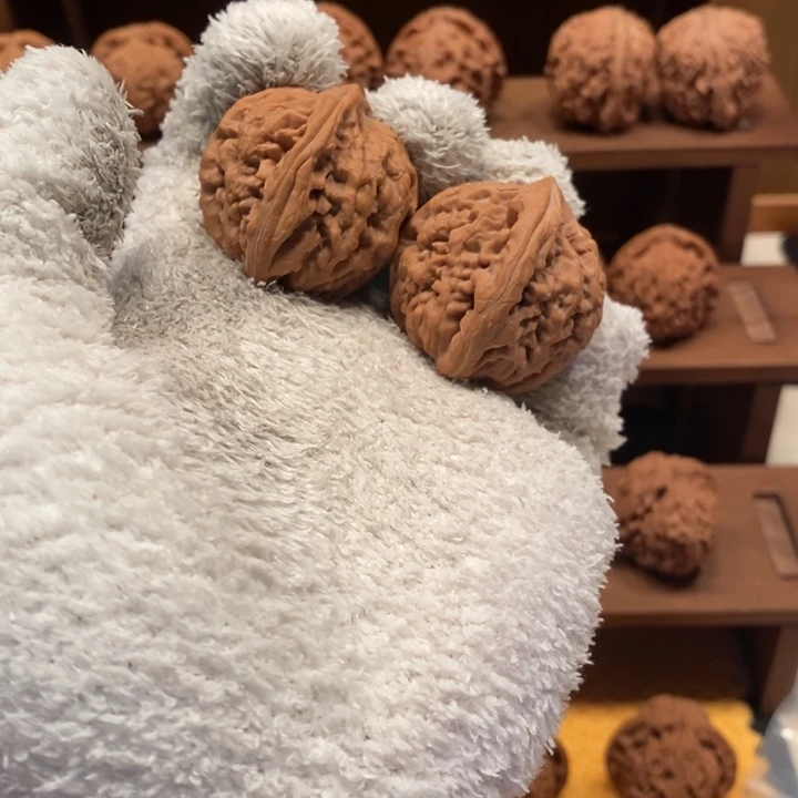 37 尺寸红锦鲤核桃