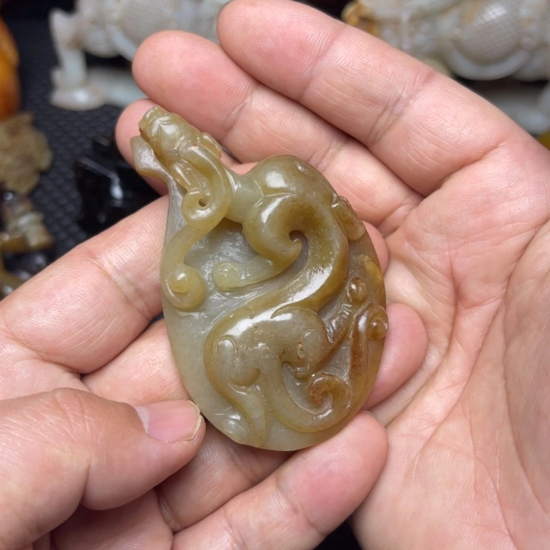 【闪购商品】和田玉挂件未镶嵌用****3