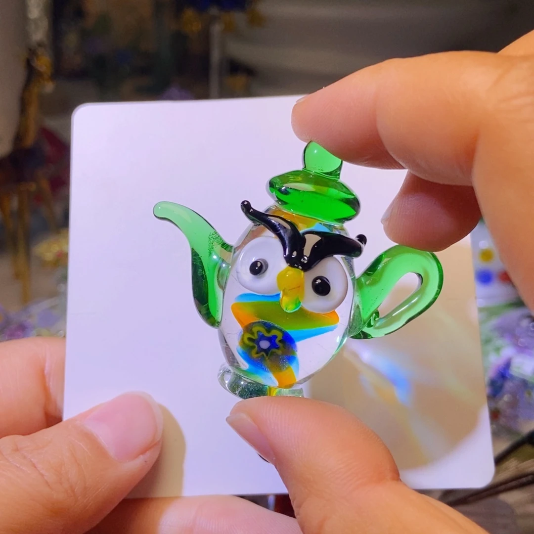 琉璃手工艺品有瑕