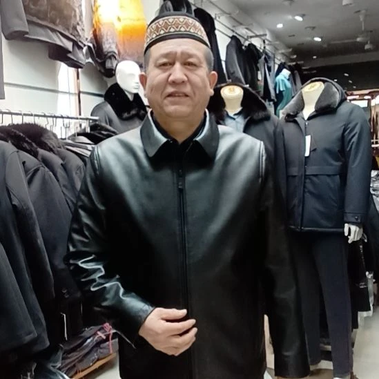 翻领牛皮单皮夹克56【140–150斤】