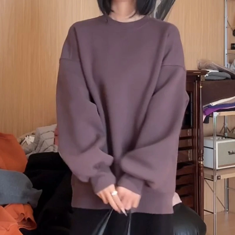 2025秋季新款韩系百搭显瘦宽松休闲时尚卫衣LK2506880