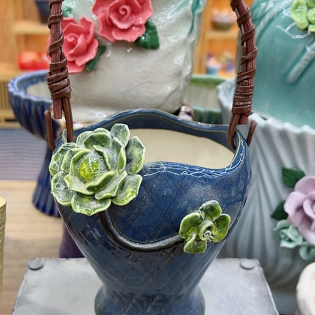 【闪购商品】陶瓷花盆