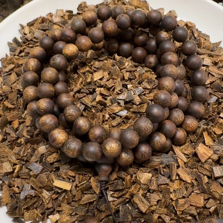 春***光沉香碎屑沉香棋楠老乌身原叶高端树心油老料41克