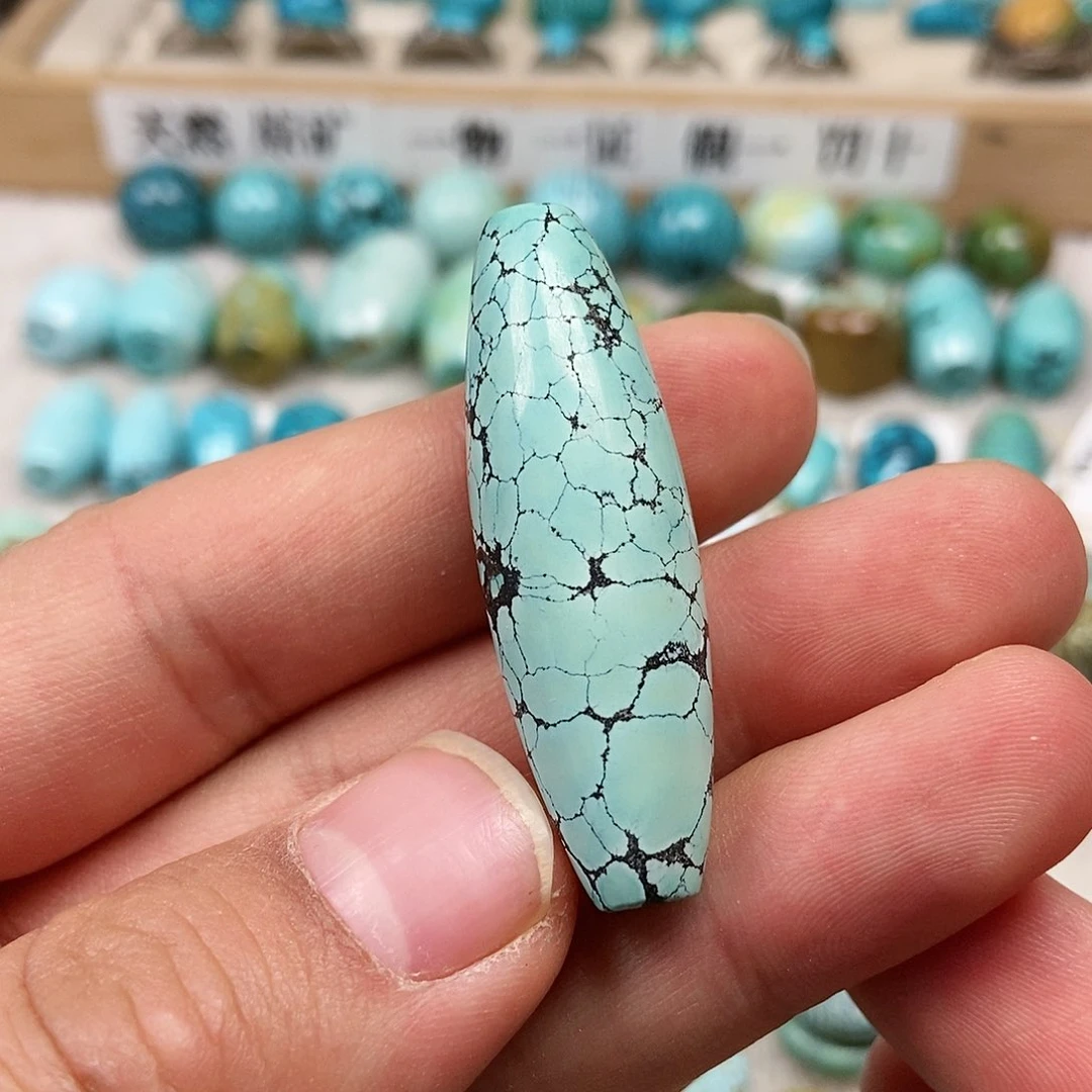 未镶嵌绿松石珠宝半成品
