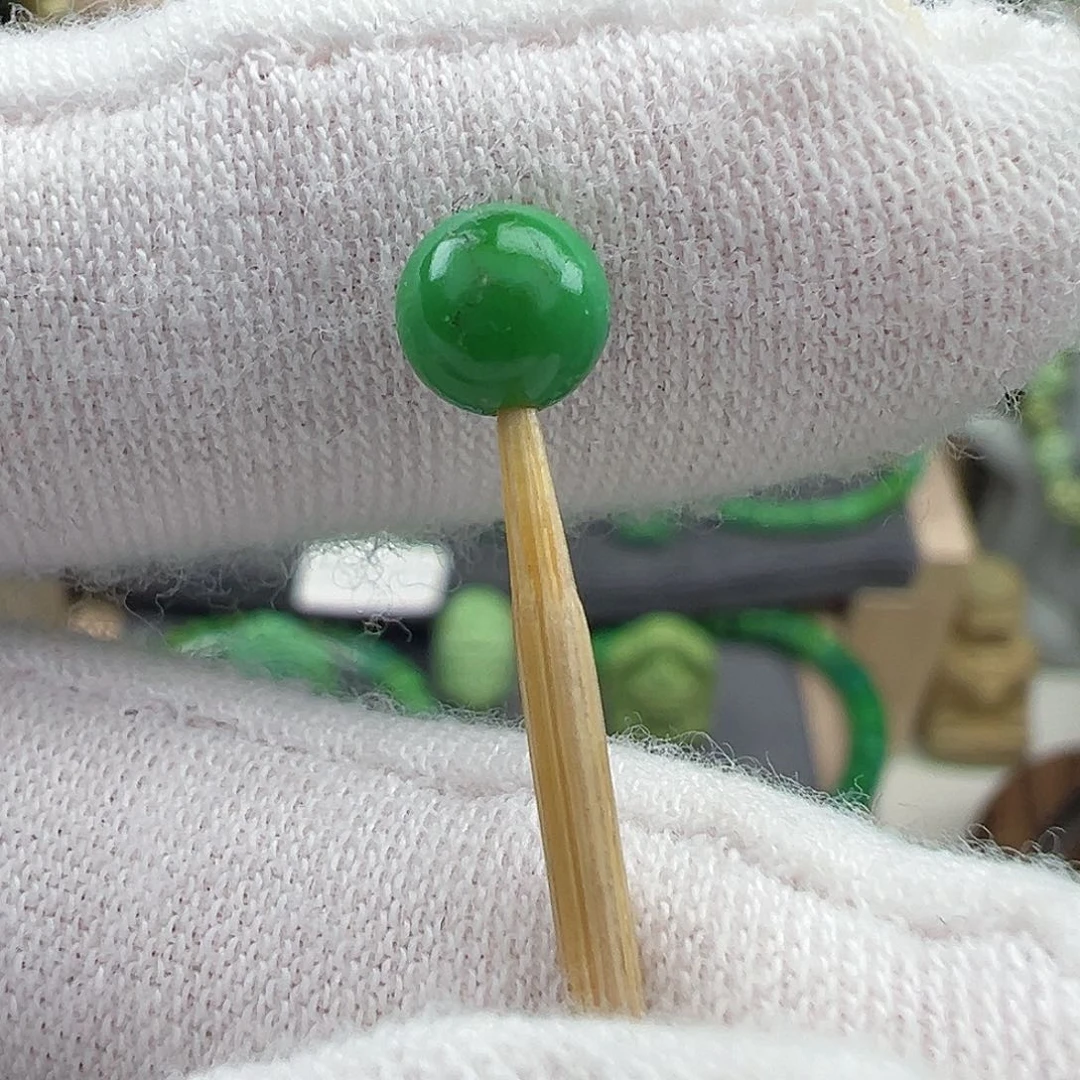 绿松石菜籽黄绿松石Z未镶嵌