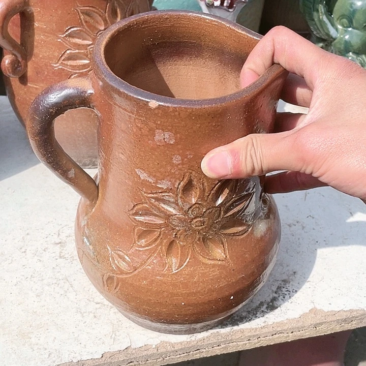 紫砂花盆13.22花盆瑕疵