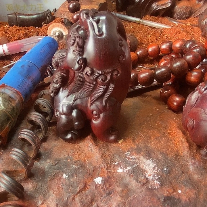 檀香紫檀（小叶紫檀）b****e印度小叶紫檀望天吼