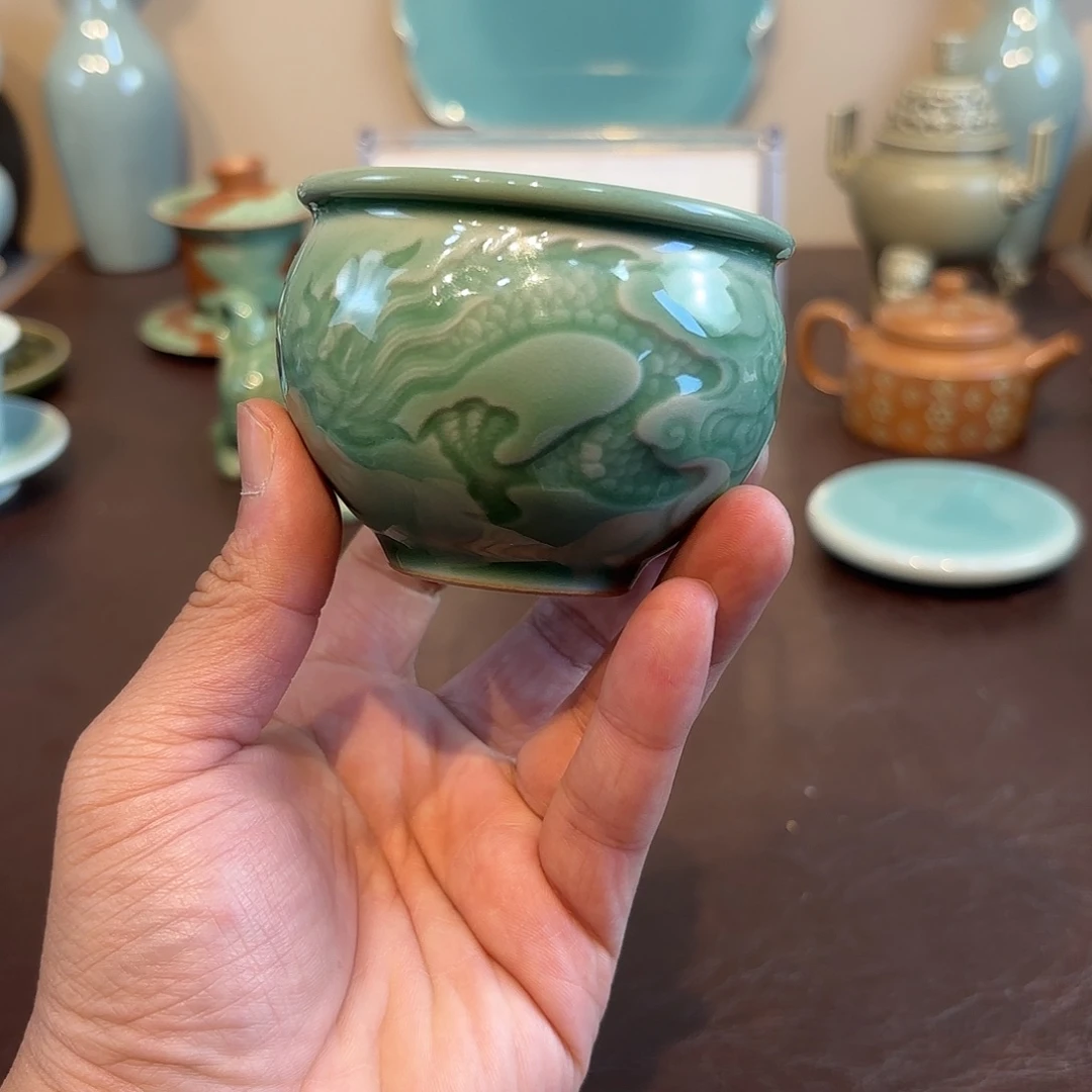 瓷片龙泉青瓷福利青瓷