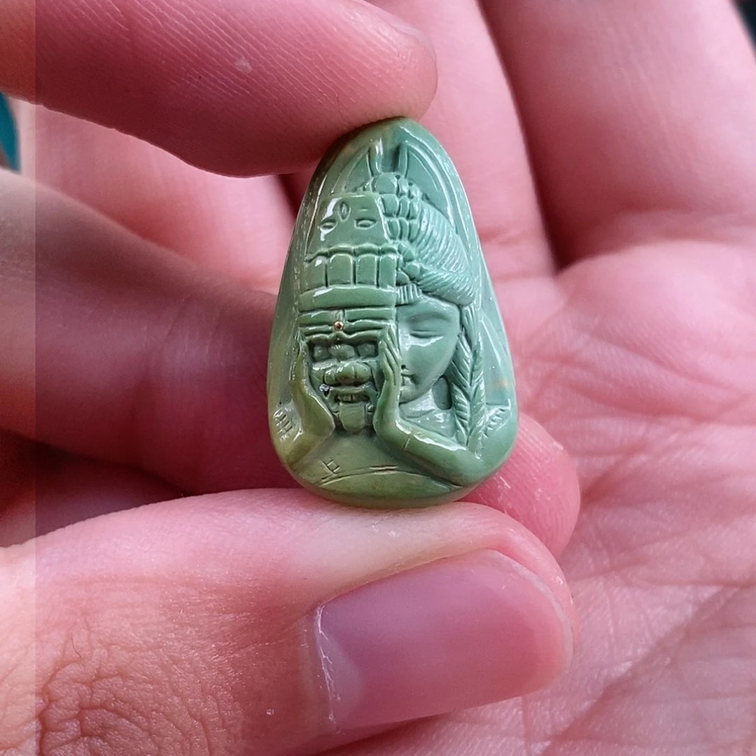 绿松石珠宝奇石未镶嵌