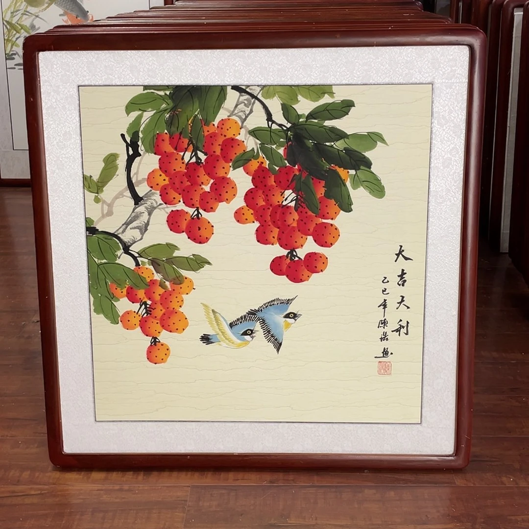 国画带框尺寸63*63厘米