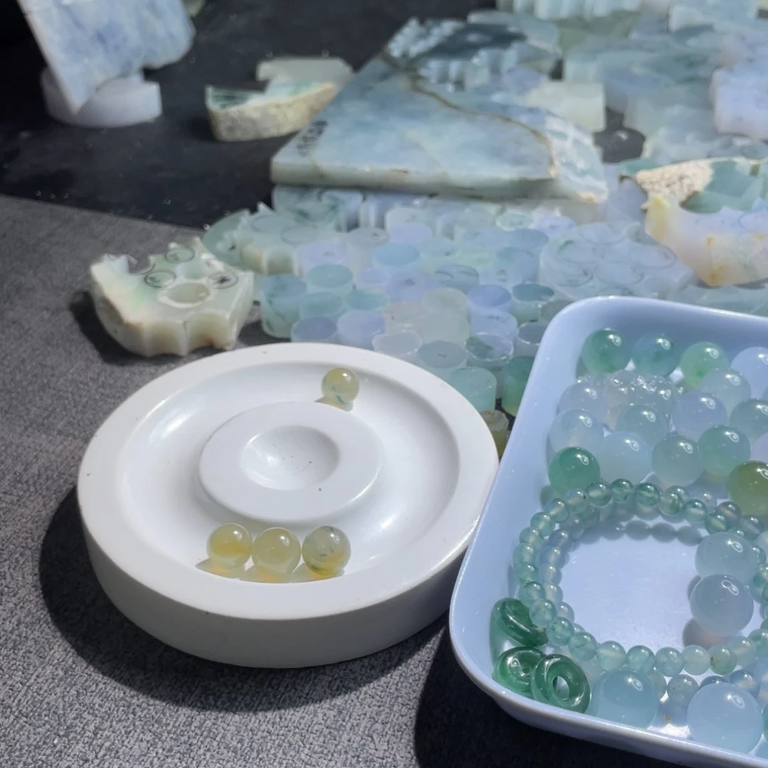 茵***姐翡翠散珠翡翠翡翠