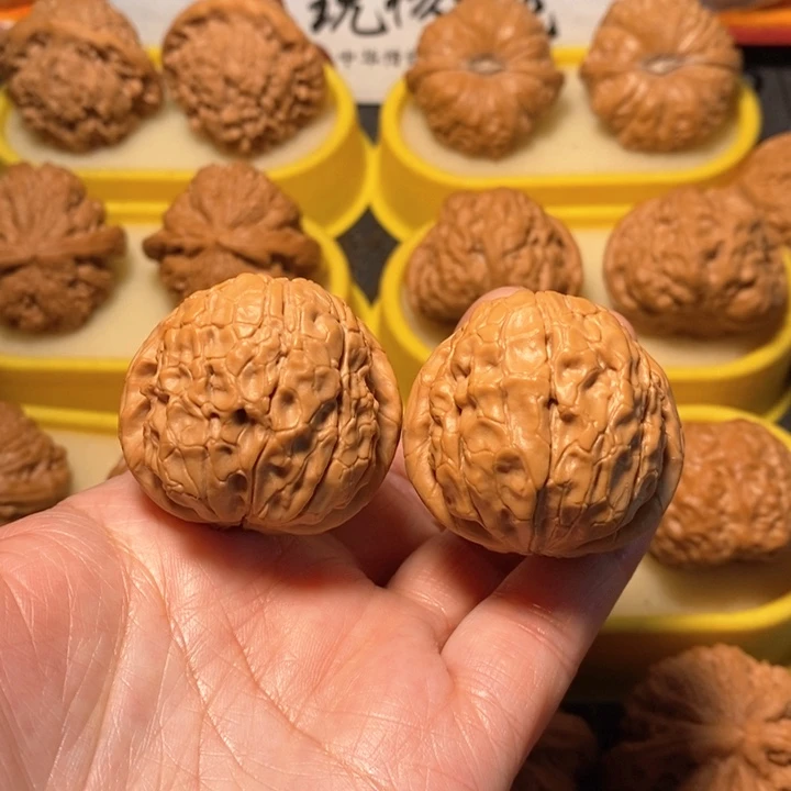 文玩核桃把件甲骨文 38 38