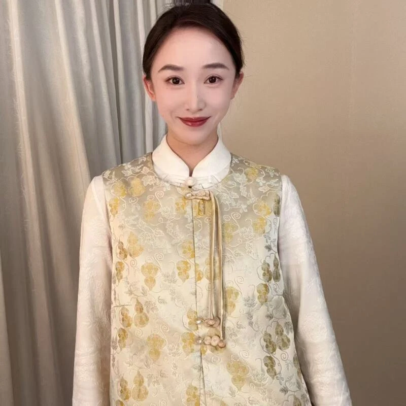 【织金葫芦】2024新中式国风宋锦马甲BKW-19