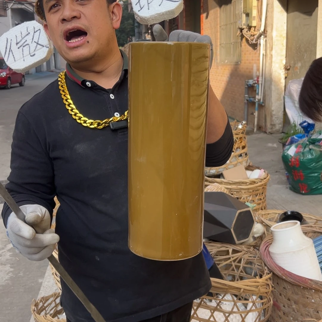 摆件102 号高中低温陶瓷工艺瓶（部分微瑕）