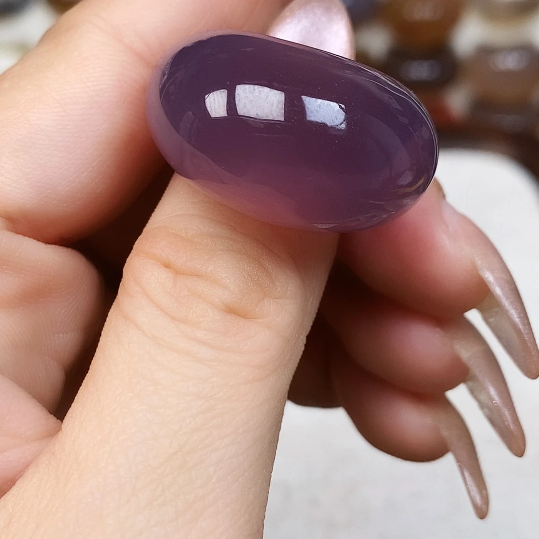 墨***涵玛瑙/玉髓未镶嵌戒指
