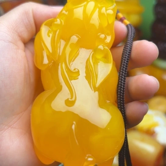 未镶嵌琥珀手串蜜蜡