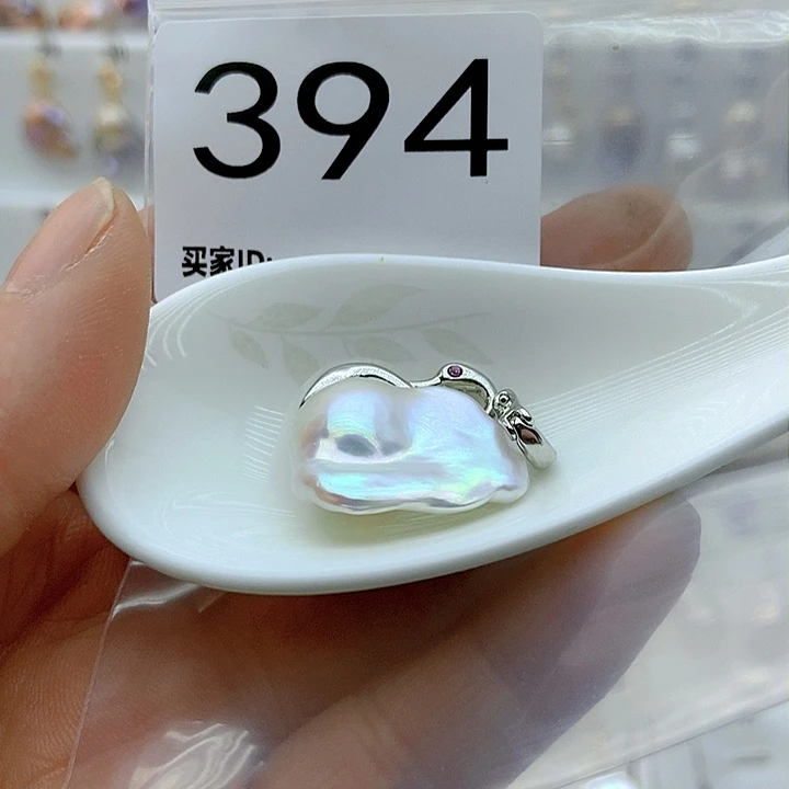 淡水珍珠颈饰银S925镶嵌