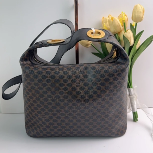 95新 Celine/思琳 思琳 凯旋门饭盒单肩包