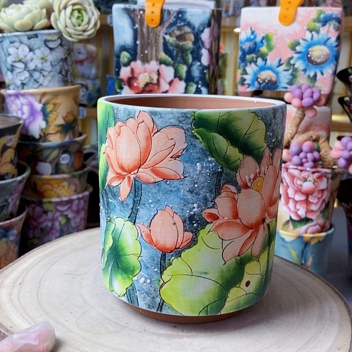 景德镇艺术手绘作品