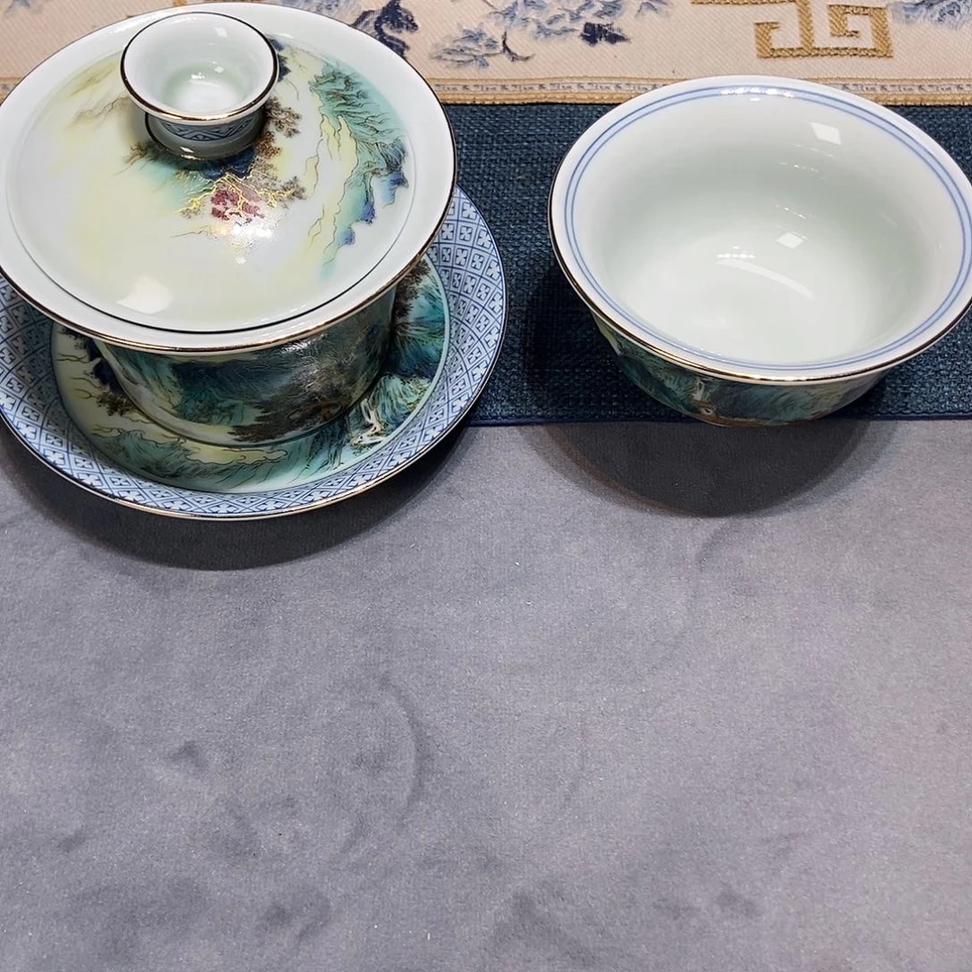 陶简装家用陶瓷茶具