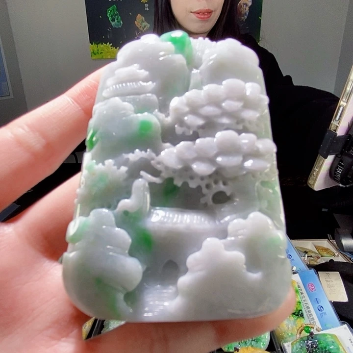 颈饰未镶嵌翡翠翡翠