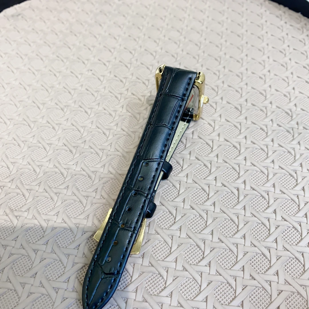 非金属布艺手链 A383黑色皮链方形手链