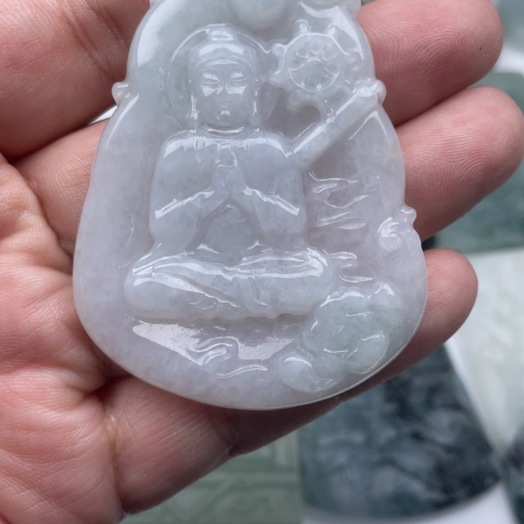 物***非翡翠未镶嵌颈饰翡翠