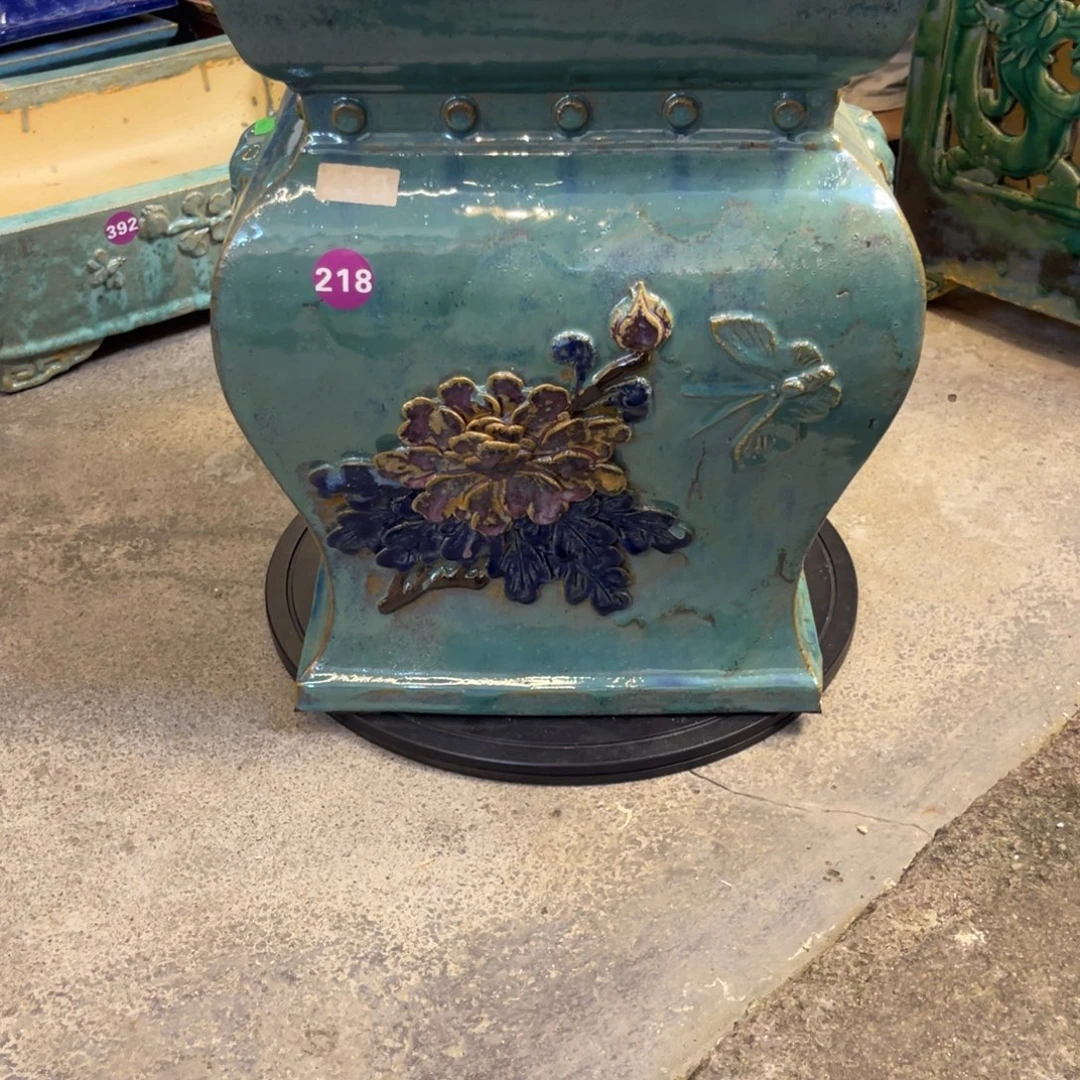 清***外石湾纯手工高温粗陶微瑕218