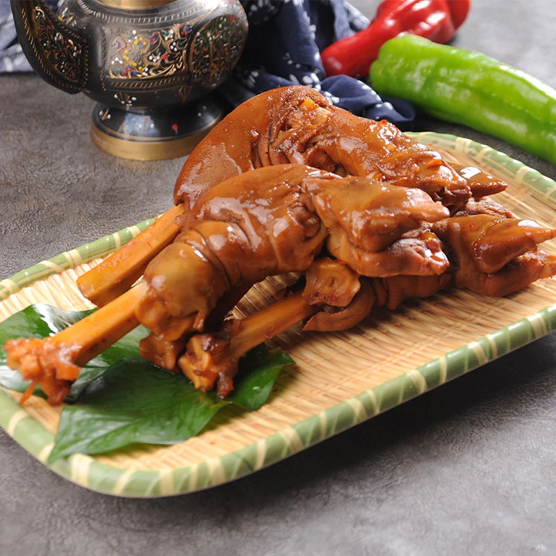 麻辣羊蹄整只真空包装熟食开袋即食夏季夜宵卤味下酒