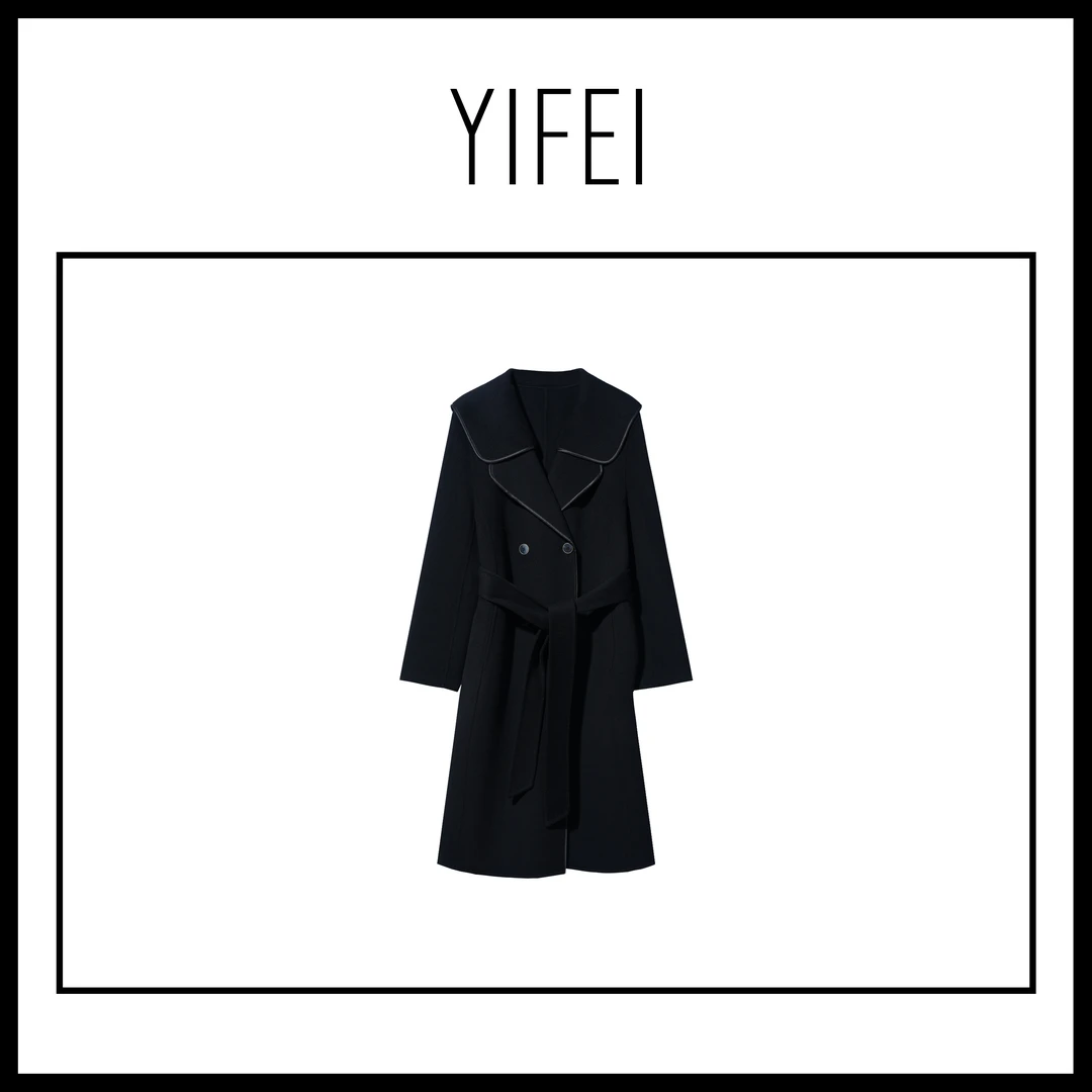 【艺菲专属】羊毛大衣2216