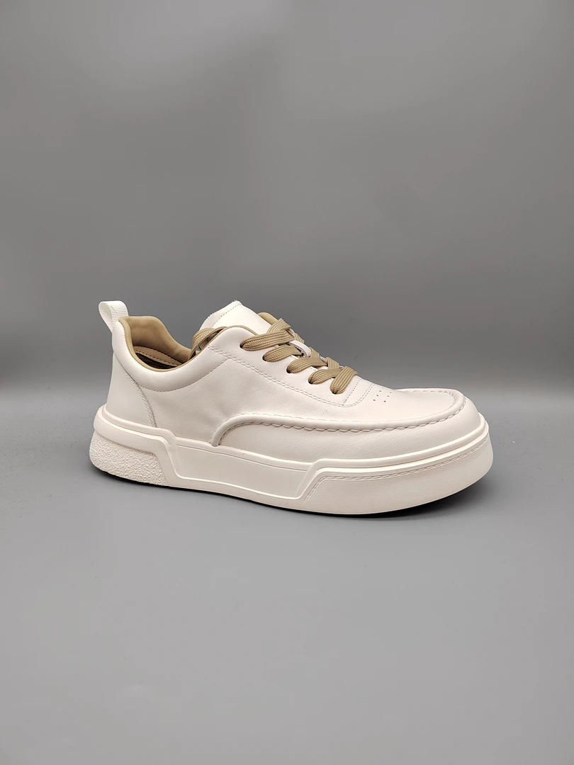 3029-2男士舒适时尚休闲百搭真皮潮流潮鞋