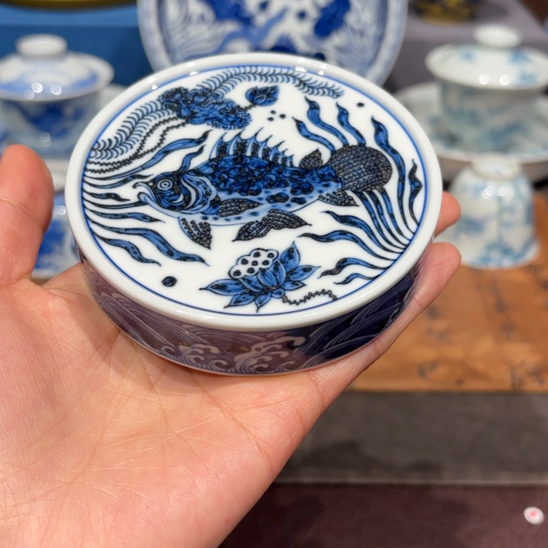 瓷片散****?手工手绘陶瓷茶具